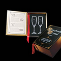 Classic Storybook Champagne Flutes Set